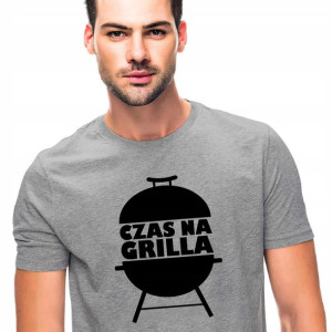 Koszulka Upominek Czas Na Grilla Kocham Grill