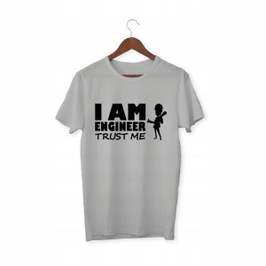 Zabawna Koszulka I Am Engineer Inżynier Na Prezent
