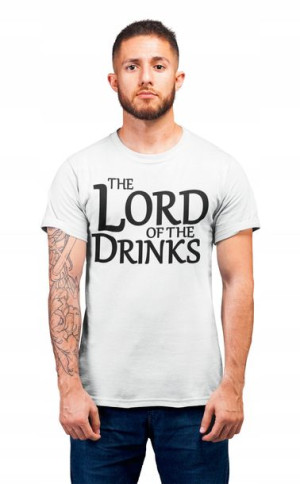 Zabawna Koszulka Lord Of The Drink Na Prezent
