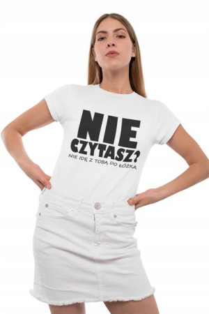 Koszulka Damska Kocham Książki Książka Czytanie