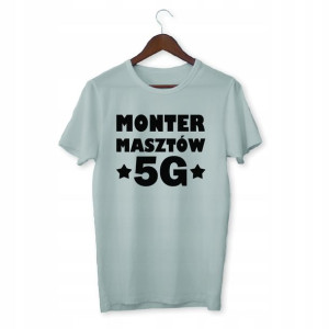 Koszulka Damska Monter Masztów 5g Folia Aluminiowa