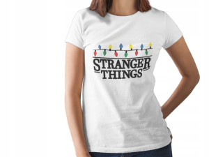 Koszulka Damska Stranger Things Prezent Dla Fanki