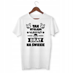 Koszulka Dla Najlepszego Brata Prezent Brat Xl