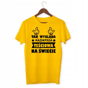 Koszulka Dla Najlepszej Teściowej Prezent Teściowa