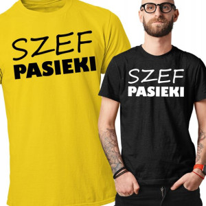 Koszulka Śmieszna Na Dzień Chłopaka Szef Pasieki