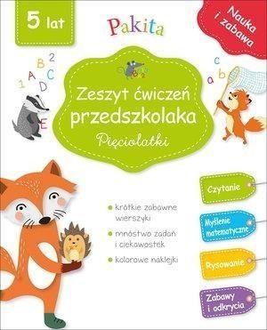 Zeszyt ćwiczeń przedszkolaka. Pięciolatki