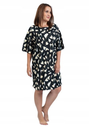 Koszula Nocna Vienetta bawełniana cienka +Size 4XL