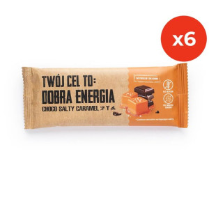 Zestaw: Batony Choco Salty Caramel - MINI – 6 sztuk