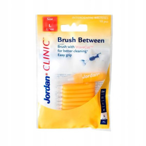 Jordan Cli Brush Betw L 10x10 Szczoteczki Międzyzebowe L 0,7
