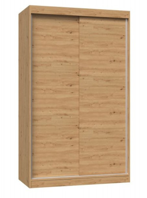 Szafa Przesuwna Iga 120cm Pojemna Dąb Artisan