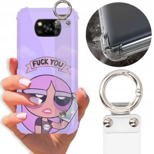 Etui Shock Pasek do XIAOMI POCO X3 PRO Bajki Wzory
