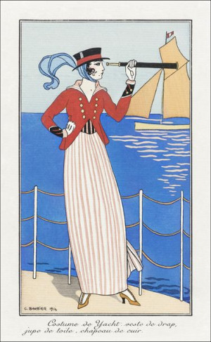Costumes Parisiens, No.164: Costume de Yacht from Journal des Dames et des