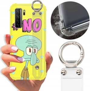 Etui Shock Pasek do HUAWEI P40 LITE 5G Bajki Wzory