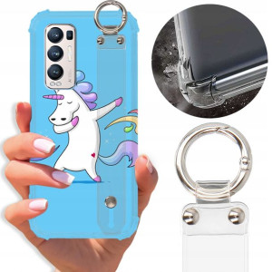 Etui Shock Pasek do OPPO RENO 5 PRO PLUS 5G Wzory