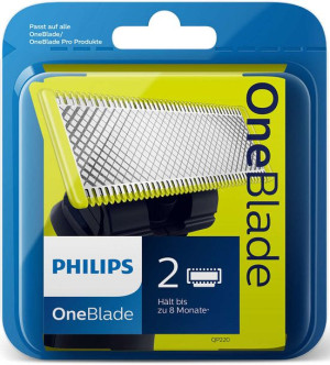 Philips 2x Ostrze Wymienne Oneblade Qp220/55 Nóż Ostrza Qp6510 Qp6520