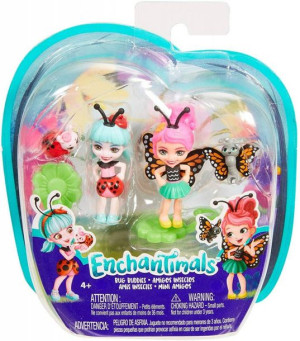 Enchantimals ZESTAW 2x LALKA FIGURKA PRZYJACIÓŁKI 694