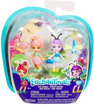 Enchantimals ZESTAW 2x LALKA FIGURKA PRZYJACIÓŁKI 649