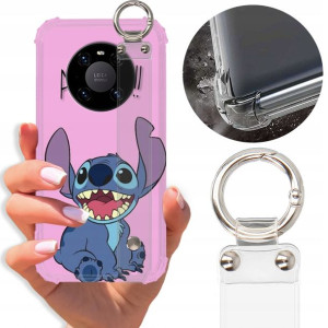 Etui Shock Pasek do HUAWEI MATE 40 PRO Bajki Wzory