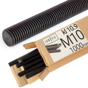 Pręt gwintowany M10 szpilka 1000mm kl.10.9 LUN FIX 1szt