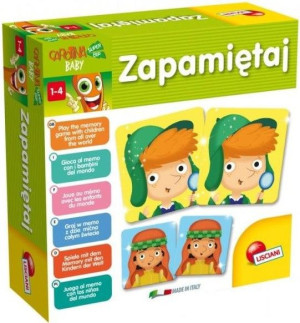 Lisciani Carotina Baby Memoria Gra Memory