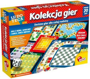 Lisciani Kolekcja Gier Zestaw Dla Całej Rodziny