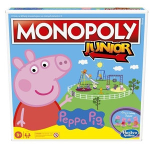 Hasbro Gra Monopoly Junior Świnka Peppa
