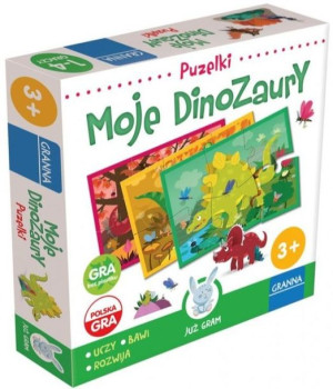 Granna Puzelki Moje Dinozaury Uczy Bawi Rozwija