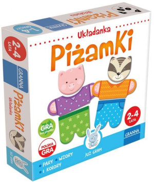 Granna Układanka Piżamka Pary Wzory I Kolory