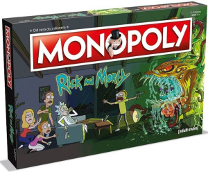 Winning Moves Gra Monopoly Rick I Morty