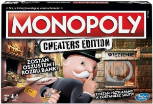 Hasbro Gra Monopoly Cheaters Edition
