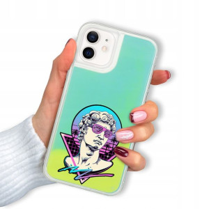 Etui SAND ZIELONY do IPHONE 12 Case Modne Wzory