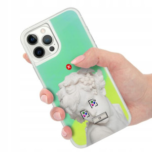 Etui SAND ZIELONY do IPHONE 12 PRO MAX Art Wzory