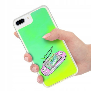 Etui SAND ZIELONY do IPHONE 6 PLUS Art Case Wzory