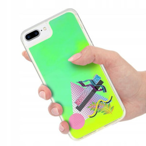 Etui SAND ZIELONY do IPHONE 7/8 PLUS Art Top Wzory