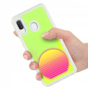 Etui SAND ZIELONY do SAMSUNG A20e Art Sztuka Wzory