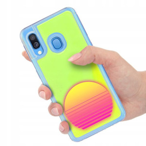 Etui SAND ZIELONY do SAMSUNG A40 Art Sztuka Wzory