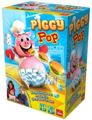 Goliath Games Piggy Pop Gra Zręcznościowa