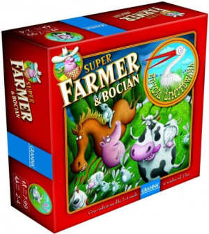 Granna Gra Rodzinna Super Farmer & Bocian