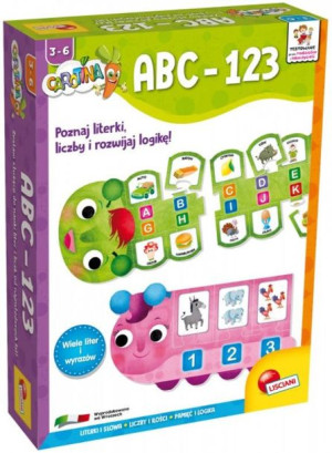 Lisciani Carotina Gra Edukacyjna Abc - 123