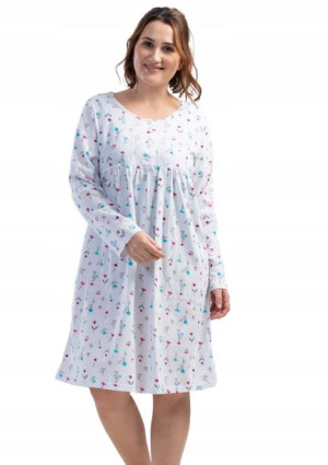 Koszula Nocna Vienetta + plus Size 4XL bawełniana