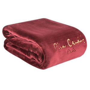Ekskluzywny Koc Pierre Cardin 160X240 CM BORDOWY