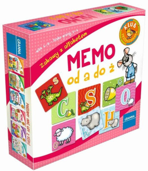 Granna Gra Memo Od A Do Ż Zabawy Z Alfabetem