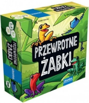 Granna Gra Planszowa Przewrotne Żabki
