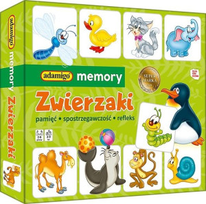 Adamigo Gra Memory Zwierzaki