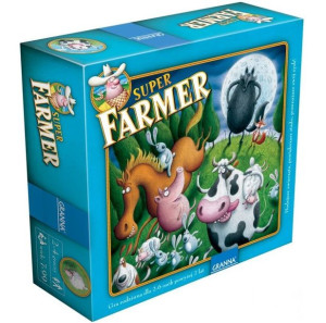 Granna Gra Super Farmer Deluxe Drewniane Figurki