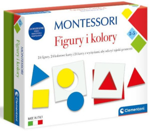 Clementoni Gra Montessori Kształty I Kolory