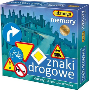 Adamigo Gra Memory Znaki Drogowe