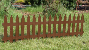Płotek Ogrodowy Plastikowy Palisada Płot 3,2m Kolory