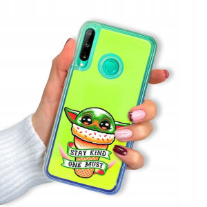 Etui SAND ZIELONY do HUAWEI P40 LITE E Modne Wzory