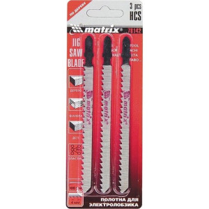 Brzeszczot do wyrzynarki do drewna 3szt typ T 50mm LUN FIX